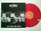 AC/DC Let there be rock rare Australian Red Vinyl LP