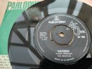 BEATLES Dizzy Miss Lizzy / Yesterday EXPORT DP563 1965 UK 7