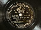 JAZZ SNOOKS & HIS MEMPHIS RAMBLERS Kissable Baby VICTOR 22813