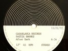 PATTIE BROOKS After Dark RARE 1977 CASABLANCA MASTERING ACETATE Disco Funk Soul