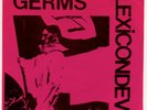 THE GERMS – LEXICON DEVIL - ORIG 1978 SLASH RECORDS – RED SLEEVE – RARE LA PUNK