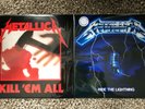 METALLICA KILL EM ALL  &  RIDE THE LIGHTING/UK LIMITED IMPORT COLORED VINYL
