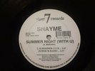 Shayme ?– Summer Night (With U) (Very Rare Freestyle) Excellent Condition