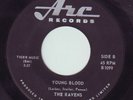 RAVENS Young Blood/Sincerely (Arc) |Very OBSCURE Killer Canadian Rocker 45 HEAR