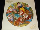 VINTAGE 1980'S WALT DISNEY'S SNOW WHITE & SEVEN DWARFS 12'' VINYL PICTURE DISC 