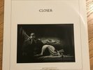 Joy Division  - Closer LP  -  USA PROMO PRESSING w/ insert sleeve promo stamp