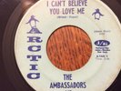 THE AMBASSADORS I Really Love You / I Can't Believe You Love Me ARCTIC 147 7