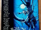IRON MAIDEN  FEAR OF THE DARK  DOUBLE ALBUM  1992  WITH MERCANDISE SHEET  EMI