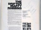 MARTY ROBBINS The Drifter LP   Original Signed back cover Autograph