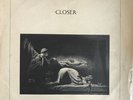 JOY DIVISION CLOSER LP FACTORY UK 1980 A1/B1 RUBY RED TRANSLUCENT PRO CLEANED
