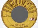 Elvis Presley 45 on Sun #210, I Don't Care if the Sun Don't Shine