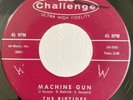 Rockabilly Instro 45 The Riptides Machine Gun on Challenge HEAR