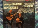 George Barnes & Carl Kress LP Town Hall Concert STEREO (1963) United Artists