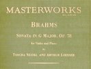 282g4.  Toscha Seidel & Arthur Loesser - Sonata in G (Brahms, Op. 78) - Col 155