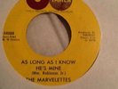 Tamla Motown Singles.As Long As I Know Hes Mine.Marvelettes.nr Mint.