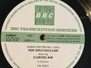 CURVED AIR/ THE JOHN MILES BAND BBC transcription disc In Concert 173