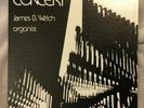 CONCERT Wilson Audio LP H-1-77 James Welch Organ  Stan Ricker  EX/VG++ Revox A77