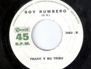 FRANK Y SU TRIBU, RARE, GUAGUANCO,  SALSA, VENEZUELA , 45 RPM, VG++, SOY RUMBERO
