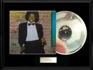 MICHAEL JACKSON  OFF THE WALL ALBUM FRAMED LP SILVER PLATINUM TONE RECORD RARE