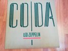 LED ZEPPELIN CODA LP 1982 JAPAN PRESS