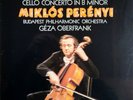 HUNGAROTON SLPX 11866 DVORAK CELLO CTO *MIKLOS PERENYI BUDAPEST OBERFRANK EX+/NM