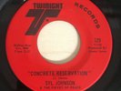 SYL JOHNSON - Concrete Reservation / Together Forever - TWINIGHT Funk 45 LISTEN