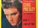 ELVIS PRESLEY (45 RPM - ITALY) 45N 0652  
