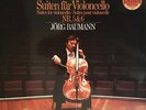 TELDEC LP 6.43045-AZ BACH Jörg Baumann ?– Suiten Für Violoncello Nr. 5 & 6, 1984