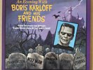 An Evening with Boris Karloff & Friends Rare Promo Soundtrack LP Mono NM