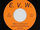 Funk Gospel 45 - Eddie & Vivi Washington's Crusade - Jesus Is Coming - obscure