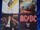 AC/DC 4 LPs: High Voltage+Let There Be Rock+If You Want Blood+Highway To Hell