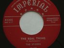 R&B Doo Wop THE SPIDERS The Real Thing /  Mmm Mmm Baby VG+ IMPERIAL 747  45 HEAR