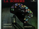 SXL 2170/1 WBg - SERAFIN TEBALDI SIEPI - PUCCINI la boheme DECCA 2xLPs box EX++
