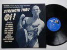 STRENGTH THRU OI  - EX/VG+ Cond 1981 Deram LP - Classic Punk Compilation