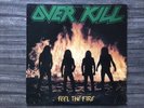 Overkill- Feel The Fire, LP, Megaforce, 1985