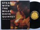 MILES DAVIS QUINTET Steamin' PRESTIGE LP mono *