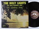 Holy Lights - It's Getting Late LP - Savoy - Soul Funk Gospel VG+ Shrink MP3