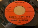 Bonnie Jo Mason aka Cher Ringo I Love You bw Beatle Blues Annette 1000 Stock 45