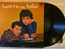 ANNETTE SINGS ANKA Orig '60 BUENA VISTA Mono Pop Vocal Disney Inner Vinyl VG++