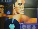 ELVIS PRESLEY Blue LP COLOURED VINYL + GIANT POSTER  CALENDAR Orig RCA AUSTRALIA