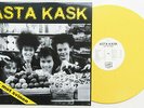 Asta Kask - Rock Mot Svinen LP YELLOW WAX Strebers Cosa Nostra Sweden Trallpunk