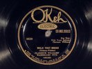 78 RPM -- Clarence Williams' Washboard Five, Okeh 8629, E  Jazz