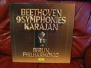 Beethoven / Karajan, Berliner Philharmoniker ?– 9 Symphonies - 8 LP Set - EX-NM