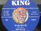 HEAR Moon Mullican 45 Mad With You/Rock Roll Mr Bullfrog KING rockabilly bopper