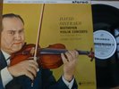 DAVID OISTRAKH - CLUYTENS / BEETHOVEN violin concerto  / COLUMBIA SAX 2315 B/S