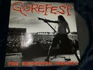 Gorefest The EIndhoven Insanity Clear Vinyl LP Original German Pressing OOP