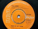 Paul Anka - When We Get There/I Can't Help Loving You