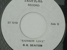 RARE ROOTS REGGAE - BB SEATON / KEN BOOTHE - LOVE COME TUMBLING DOWN 7