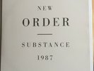 New Order Substance 1987 Double LP Fact200 1987 Embossed Sleeve