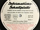 Teldec Informationsplatte White Promo Elvis Engelbert Dean Martin MU 141